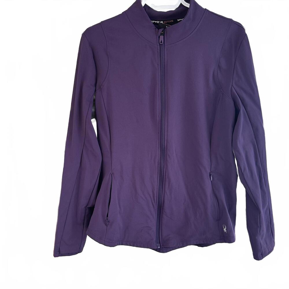 Spyder Active/Sport Women's Zip-Up Jacket - XL - Purple